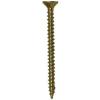 Heavy Duty Yellow Zinc Plated Speedwax Screws 4mm x 60mm 6PK 30492