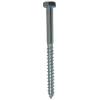 Bright Zinc Plated Coach Screws Bright Silver 6mm x 75mm 2Pk 30382 