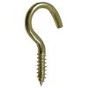 Unshouldered Cup Hooks Brassed 25mm 10Pk 30587