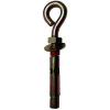 Eye Bolt with Sleeve Anchor Metallic Silver 8mm x 52mm 35552