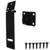 Heavy Duty Black Japanned Safety Hasp and Staple 100mm 30887