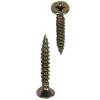 Speedwax Flat Head Screws Yellow Zinc Plated 3mm x 19mm Pack of 40 30478