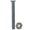 Countersunk Slotted Head Nuts and Bolts Bright Zinc Plated 3mm x 25mm 10Pk 30125