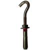 Hook Bolts With Sleeve Anchors Silver 8mm x 52mm 35556