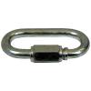 Heavy Duty Bright Zinc Plated Steel Quick Links Bright Silver 5mm 30447