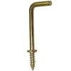 Bulk Hardware Dresser Hooks Brass 25mm Pack Of 10 30675