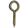 Screw Eyes Brass Plated 40mm 6Pk 30771