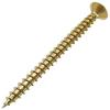 Timco Yellow Zinc Plated Solo Chipboard Screws 5.0mm x 60mm 200Pk 50060SOLOC