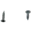 Bright Zinc Plated Pozi Drive Countersunk Woodscrews Metallic Silver 3mm x 12mm 50Pk 30215