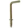 Heavy Duty 19mm Brass Plated Dresser Hooks 10Pk 30680