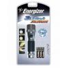 Energizer Weatherproof Aluminum Casing Three LEDs Xenon Torch With Three AAA Batteries Silver Grey 145 x 30 x 30mm EZ3LEDX