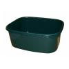 Lucy Verdigris Plastic Large Oblong Bowl Green D 38cm L1602220 