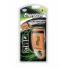 Energizer Dynamo Light Three Ultra Bright LEDs Carabiner Clip Charging Crank Orange and Silver EZDYNA