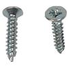 Bright Zinc Plated Pozi Drive Countersunk Woodscrews Bright Silver 3mm x 19mm 25Pk 30221