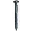 Bulk Hardware Pozi Pan Head Bright Zinc Plated Self Tapping Screws Bright Silver 4mm x 38mm 7Pk 30370