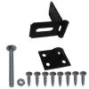 Securit Heavy Duty Hasp And Staple Black 185mm S1437