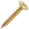 Timco Yellow Zinc Plated Solo Chipboard Screws 4.0mm x 25mm 200Pk 40025SOLOC