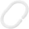 Croydex Easy Fit Shower Curtain Rings White 12Pk AK142122