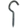 Odds and Ends Bright Zinc Plated Steel Screw Hooks Bright Silver 100mm 2Pk 30573