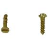 Countersunk Slotted Head Woodscrews Brass 3mm x 15mm 20Pk 30264