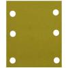 Tradesand Fine-Grade Hook and Loop Sanding Sheets to Fit Bosch Yellow Aluminium Oxide 1/3-Sized 5Pk 9965