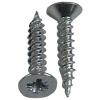 Bright Zinc Plated Pozi Drive Countersunk Woodscrews Bright Silver 5mm x 25mm 15Pk 30228 