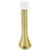 Spring Door Stop Brass Plated 30743