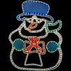 Three Kings Snowman Rope Light Silhouette Assorted XL0711 