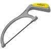 Rolson Heavy Duty Aluminium Junior Hacksaw With Rubberized Handle Silver 14cm 58219