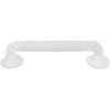 White ABS Plastic Coated Rail 35mm x 305mm G480RW