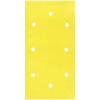 National Abrasives Assorted Grades Yellow Dyed Sanding Sheets 93mm x 185mm 9866