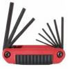 Eklind Fold-Up Nine Hex Key Set Black REK25911