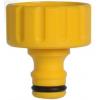 Hozelock Durable Plastic Threaded Tap Connector BSP Female Thread Yellow 1-Inch 2158P9000