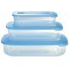 Plastic Food Containers Pack of 3