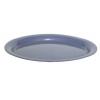 Whitefurze BPA Free Plastic Oval Serving Platter Silver 53cm H21082