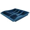 Metallic Blue Drawer Organiser 4cm x 37cm x 42cm