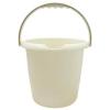 Whitefurze Heavy Duty Plastic Bucket Cream 5Ltr H07058