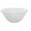 Whitefurze Sturdy BPA Free Plastic Mixing Bowl Clear 30cm H03J020