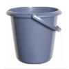 Whitefurze Durable Plastic Bucket Silver 10Ltr H07062