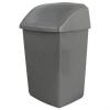 Whitefurze Swing Top Bin Silver 31-Ltr H10M42