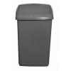 WhiteFurze Swing Top Bin Grey 10Ltr H10S42