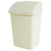 Whitefurze Swing Top Bin Cream 10Ltr H10S48