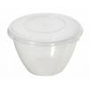 Whitefurze Pudding Bowl With Lid Clear 0.6Ltr H021030