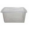 Whitefurze Storage Box Clear Large 28cm x 39cm x 58cm S01L800