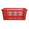 Durable Plastic Handy Basket Red 45cm S03J092