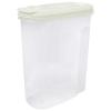 Whitefurze Natural Dry Food Container With Lid White 3Ltr F0500