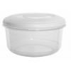 Whitefurze Round Food Container Clear 1-Ltr F0180