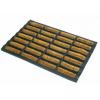 JVL Nimbus Rubber and Tuffscrape Door Mat Brown 40cm x 60cm 02-170