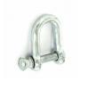 Securit Dee Shackles Zinc Plated 6mm 2Pk S5690