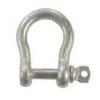 Securit Zinc Plated Bow Shackles Metallic Silver 8mm 2Pk S5695 